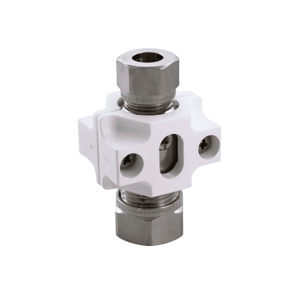 Ball stop valve, 10x15 | 281106 | Chrome