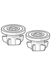 Flow limiter, 9/12L/min | 290001