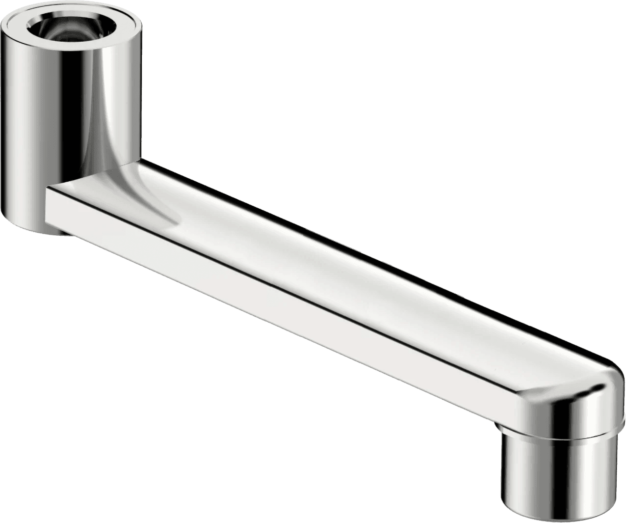 Spout, L=200 | 290017 | Chrome