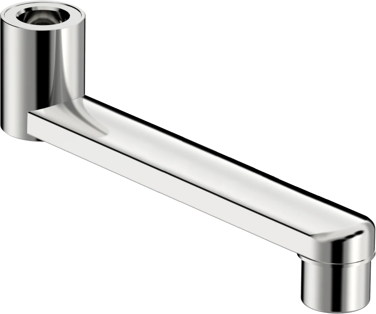 Spout, L=200 | 290017 | Chrome