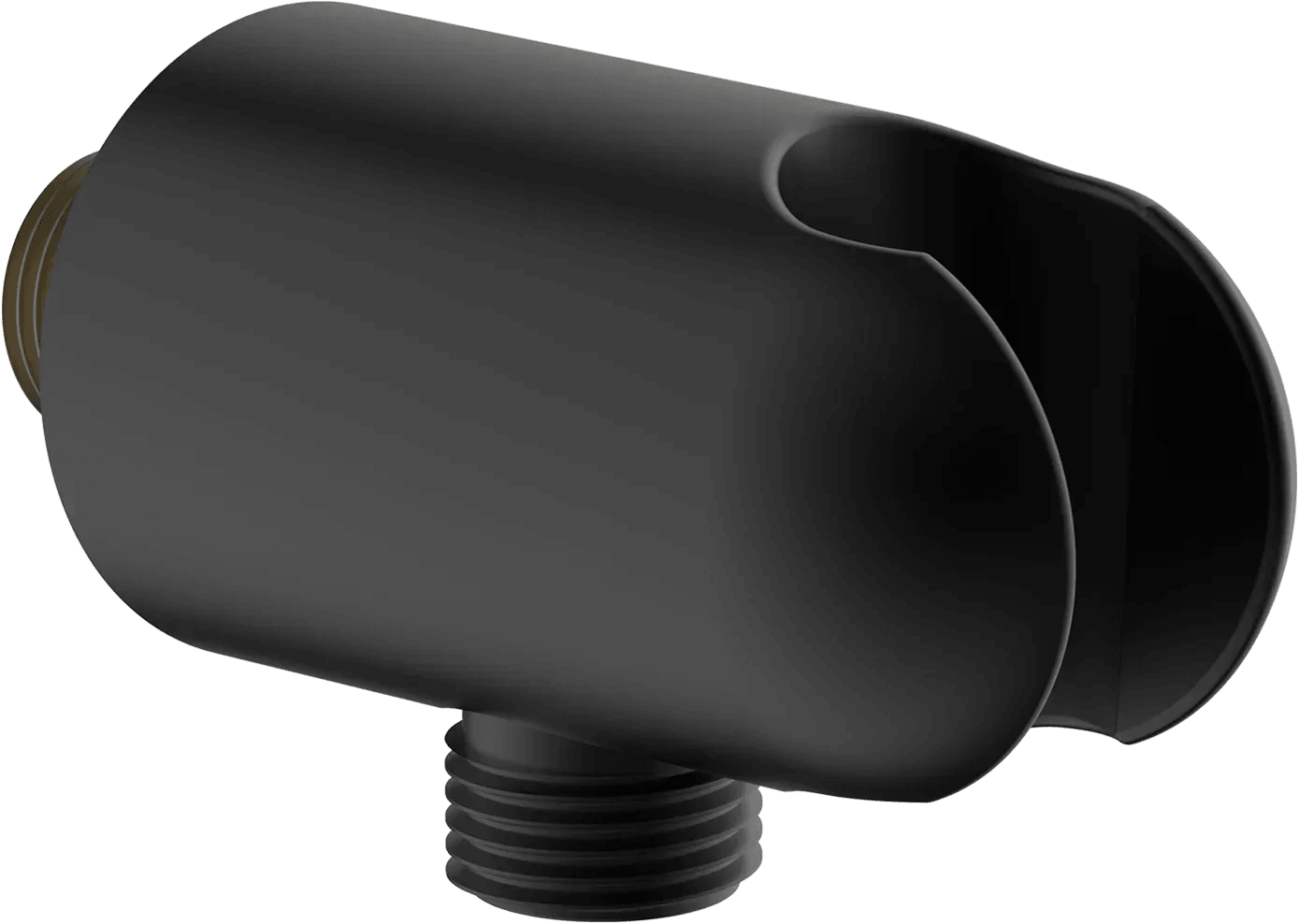 Wall coupling for shower hose | 290019-33 | Matt black