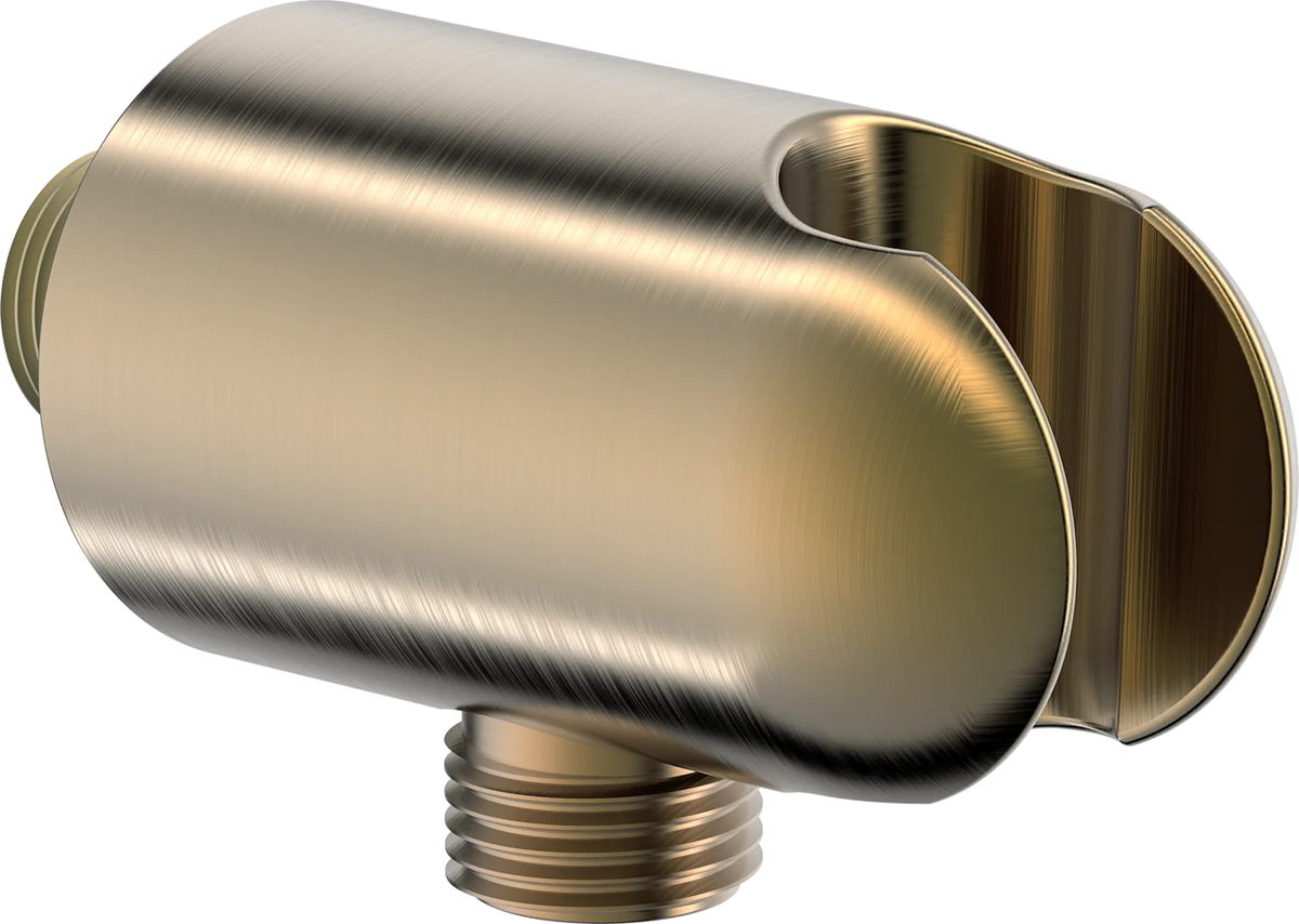 Wall coupling for shower hose | 290019-81 | Brushed bronze