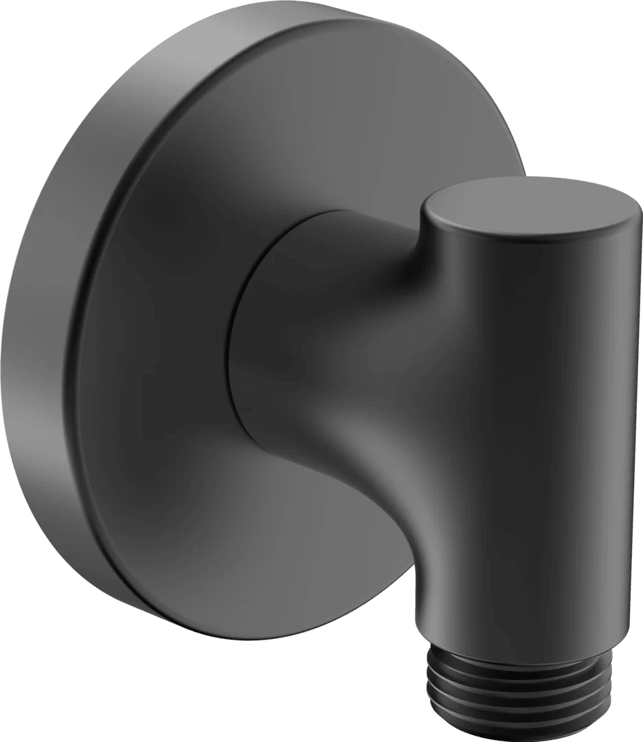 Wall coupling for shower hose | 290022-33 | Matt black