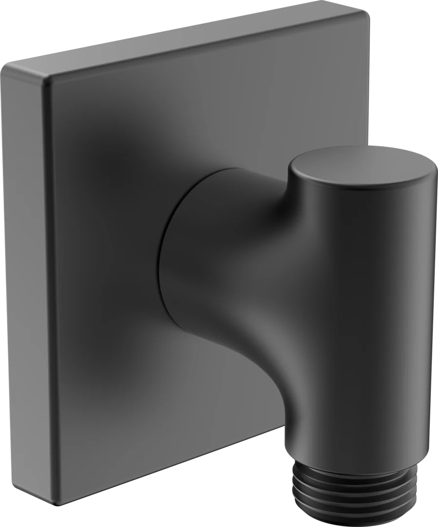 Wall coupling for shower hose | 290023-33 | Matt black