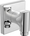 Wall coupling for shower hose | 290023 | Chrome