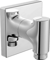 Wall coupling for shower hose | 290023 | Chrome