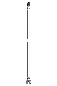 Fleksibel slanger, L=620, G3/8-M10x1