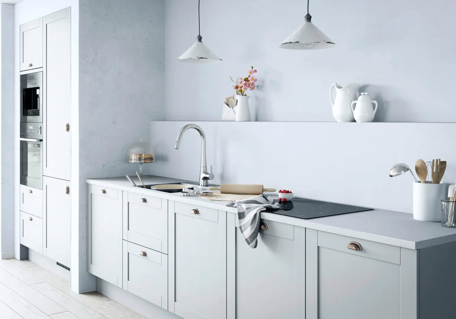 Kitchen faucet | 3032F | Chrome