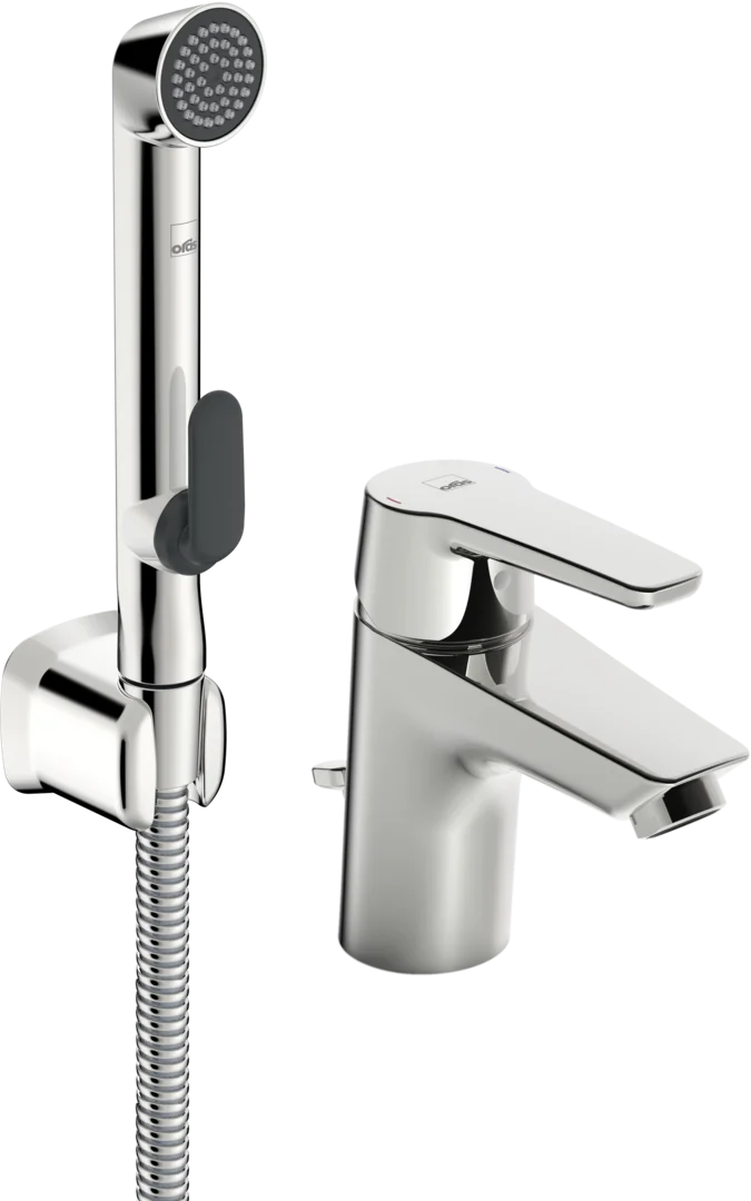 Servantkran | 3908F | Krom