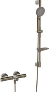 Bath and shower faucet with shower set | 4749-81 | Brushed bronze