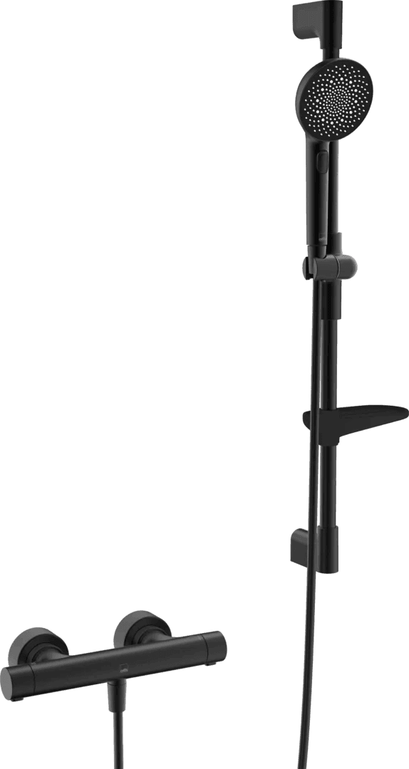 Shower faucet with shower set | 4769-33 | Matt black