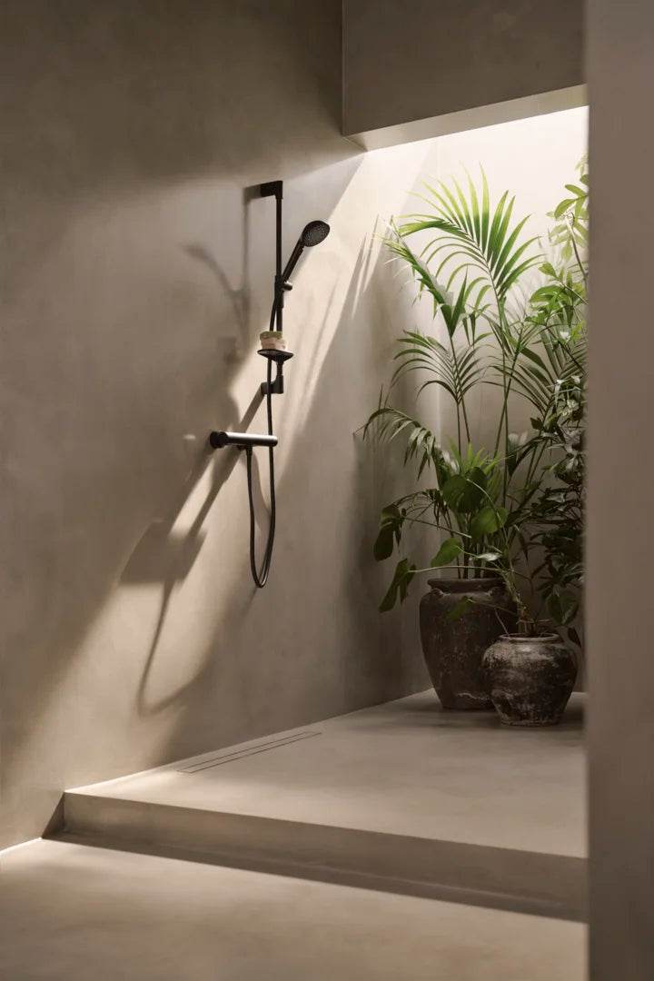 Shower faucet with shower set | 4769-33 | Matt black