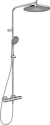 Dusjkran med rain shower | 4792 | Krom