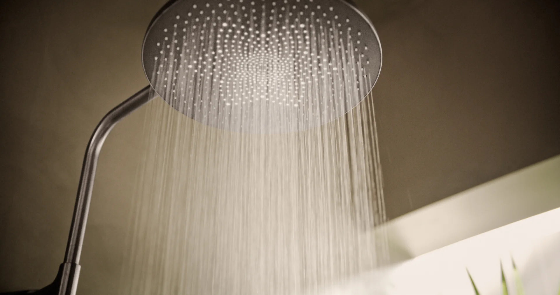 Dusjkran med rain shower | 4793-80 | Børstet stål