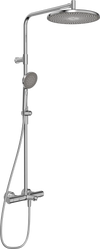 Dusjkran med rain shower | 4793 | Krom