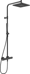 Dusjkran med rain shower | 4796-33 | Svart matt
