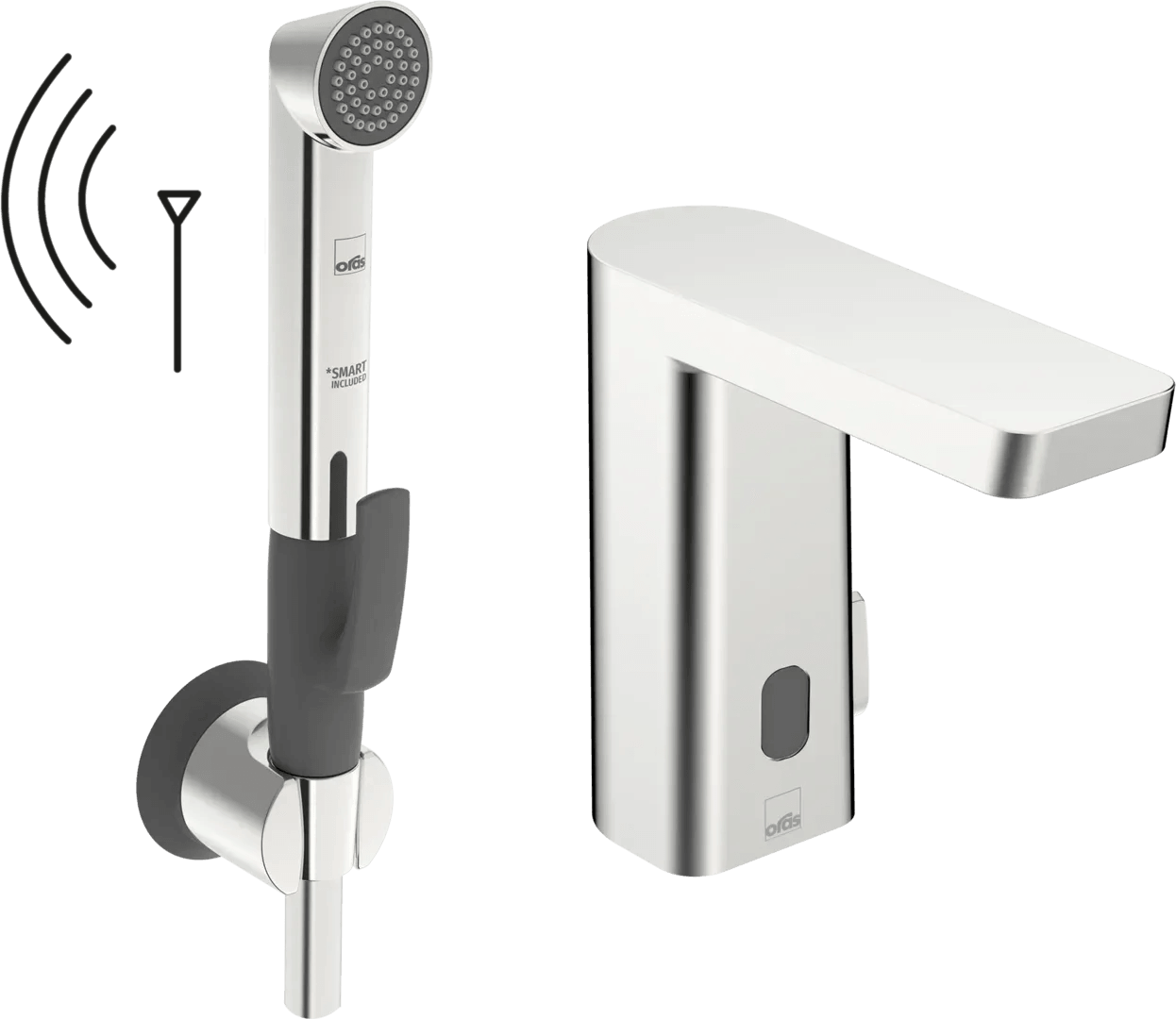 Washbasin faucet, 3 V, Bluetooth | 4816FZ-105 | Chrome