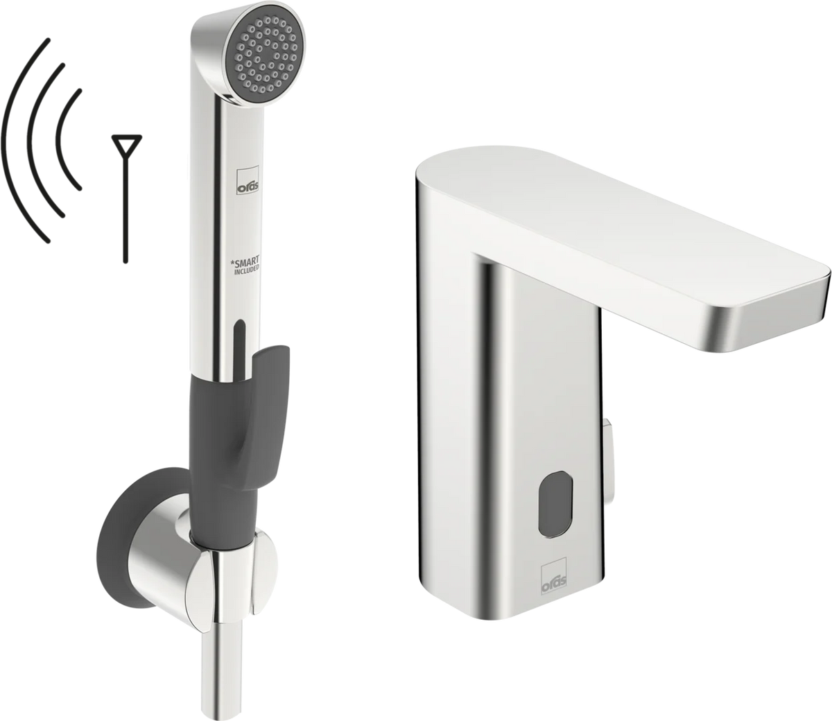 Washbasin faucet, 230/9 V, Bluetooth | 4826FTZ | Chrome