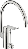 Kitchen faucet with dishwasher valve | 5739F | Chrome