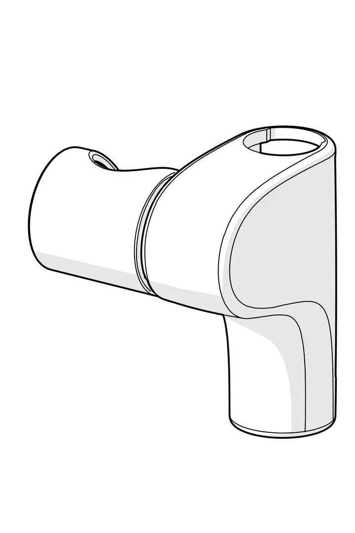 Slide for shower rail | 600536V