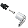 Temperature control handle | 600581V | Chrome