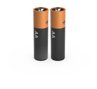 Batteri, (2x) 1.5 V AA Lithium