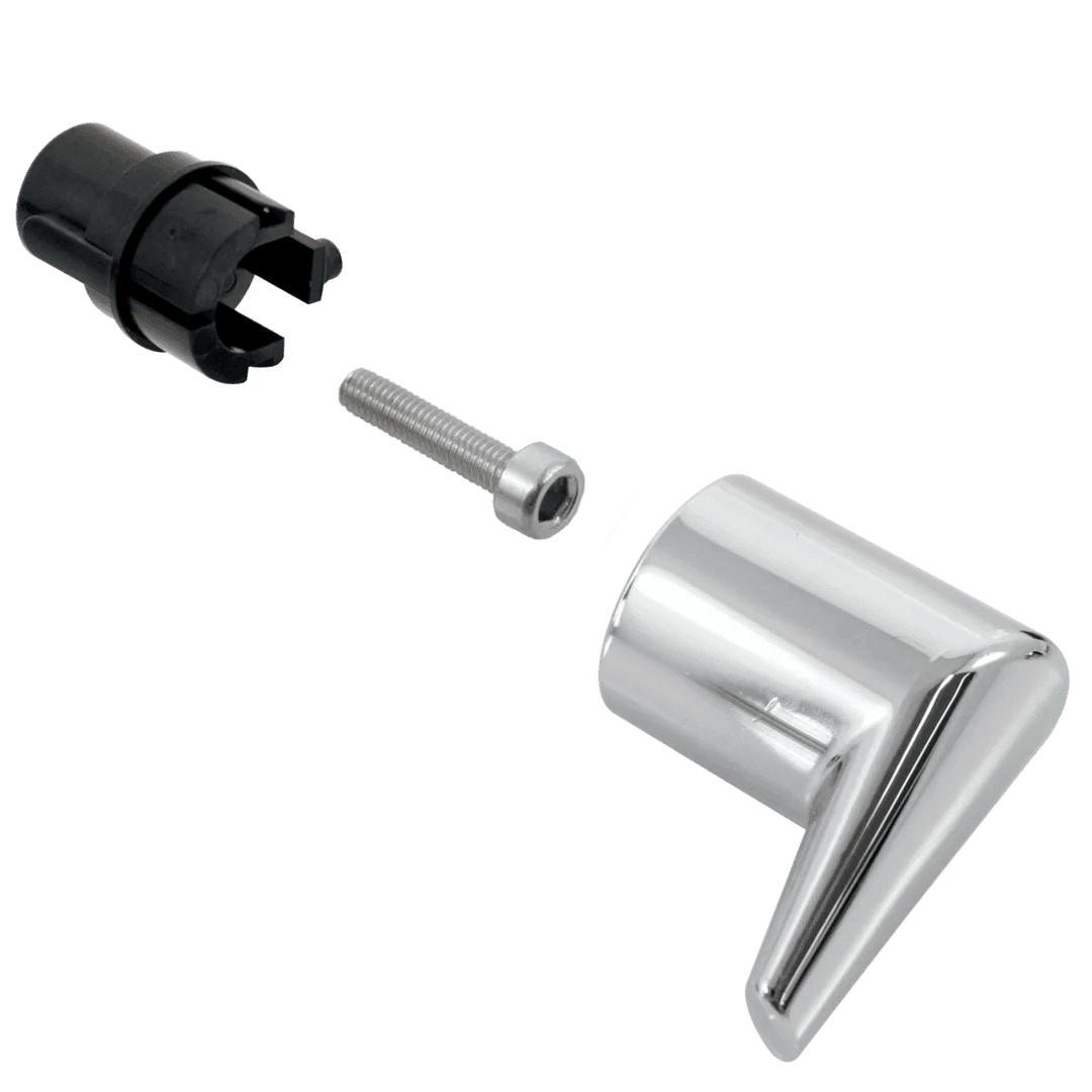 Temperature control handle | 601020V | Chrome