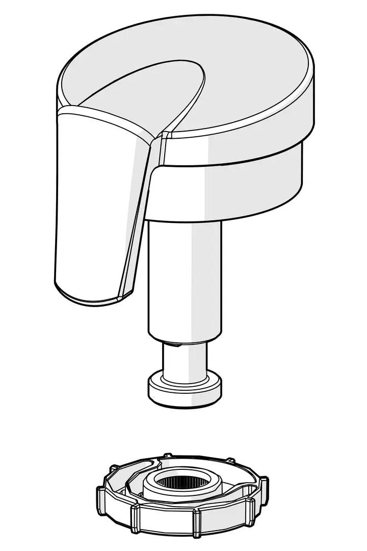 Flow control handle | 601267V