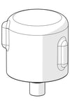 Flow control handle | 602452V | Chrome