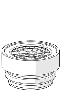Strålesamler og verktøy, M24x1, 6 l/min, Laminar
