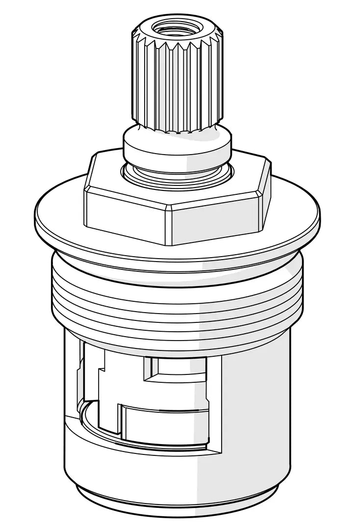 Keramisk overdel, G1/2 | 602600V