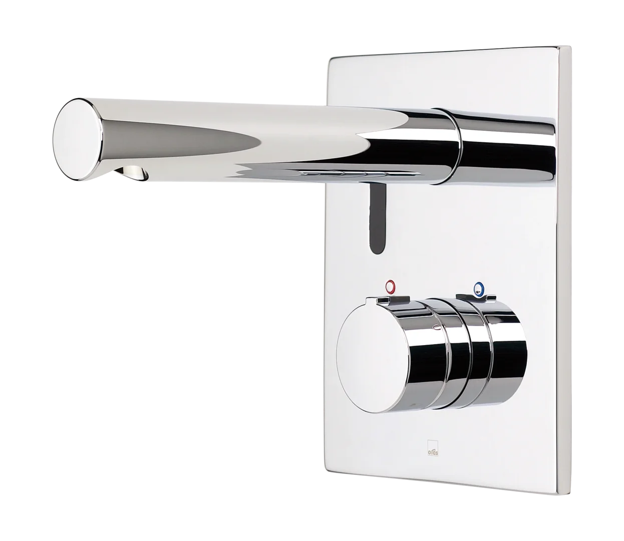 Frontplate servant, 12 V | 6207C | Krom