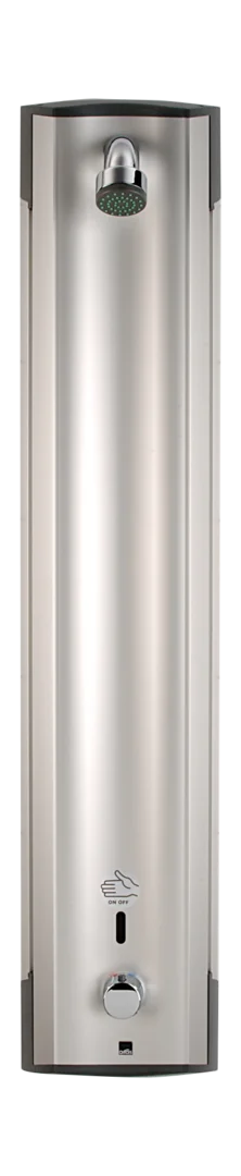 Shower panel, 12 V | 6664STX | Aluminium/Chrome