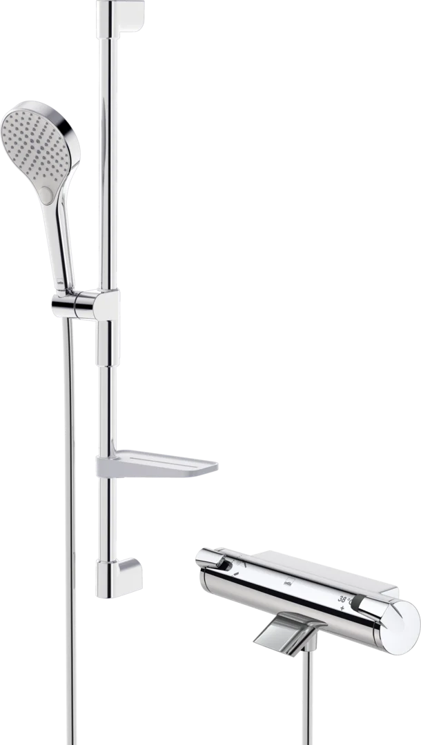 Bath and shower faucet with shower set | 7149 | Chrome