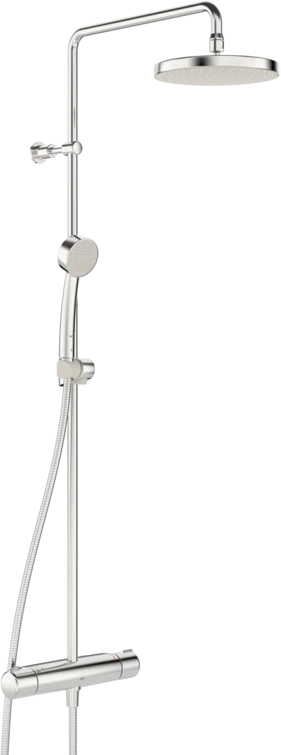 Dusjkran med rain shower | 7401 | Krom