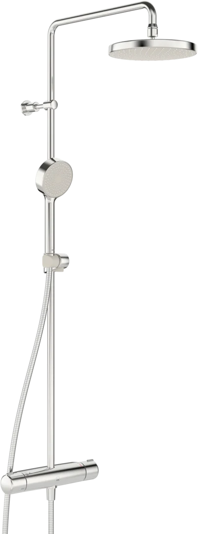 Dusjkran med rain shower | 7402C | Krom