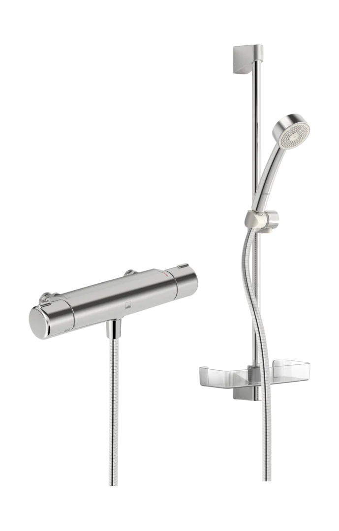 Shower faucet with shower set | 7412GL | Chrome