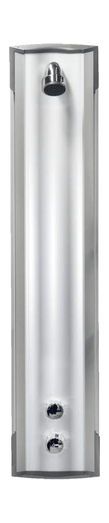 Shower panel | 7433 | Aluminium/Chrome