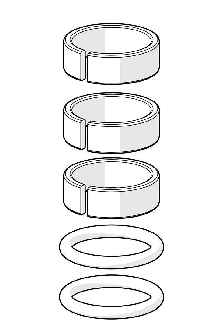 Sealing kit for spout | 859358V