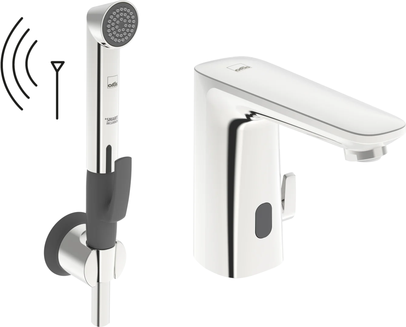Servantkran, 3 V, Bluetooth | 9212FZ-104 | Krom