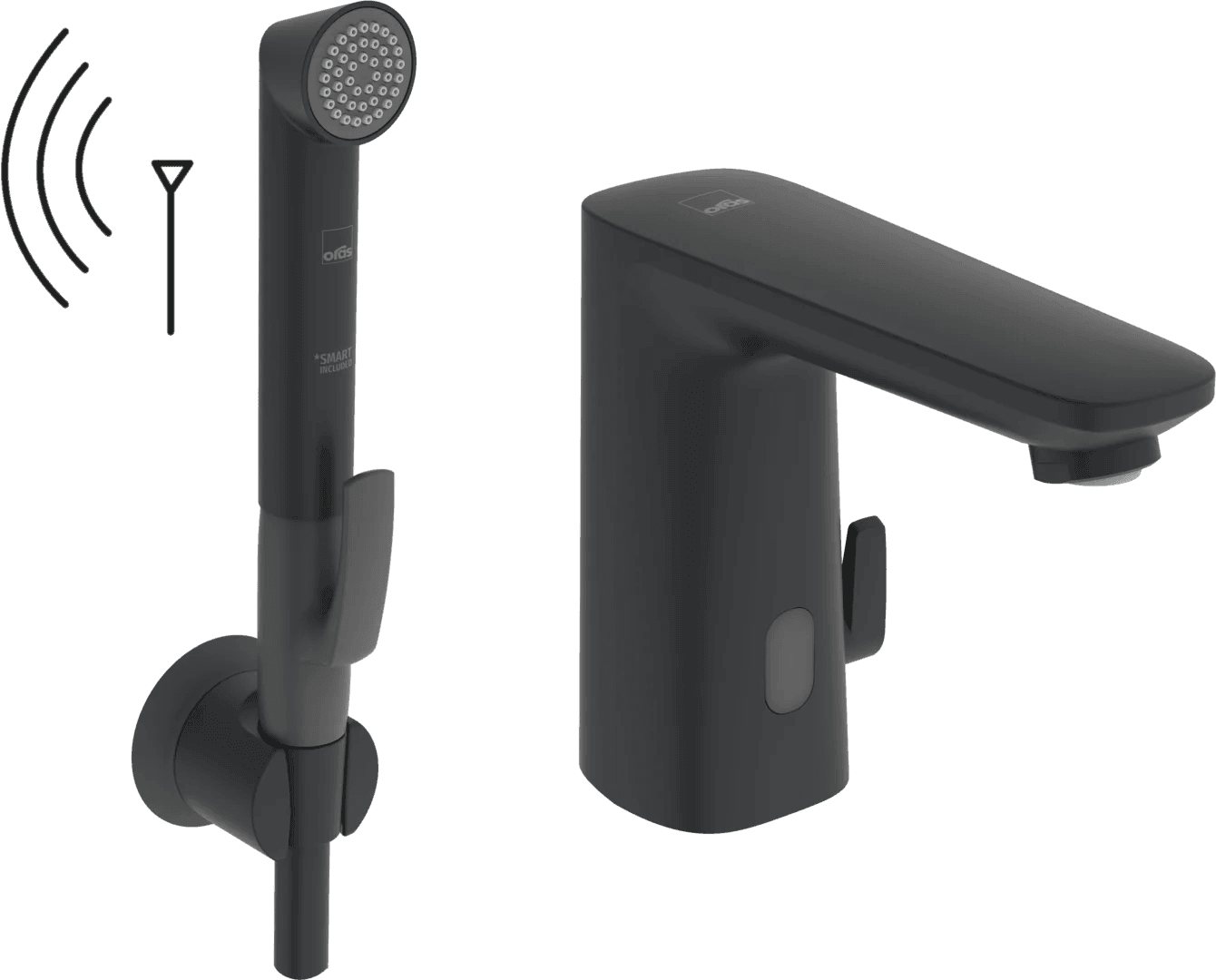 Washbasin faucet, 3 V, Bluetooth | 9212FZ-33 | Matt black